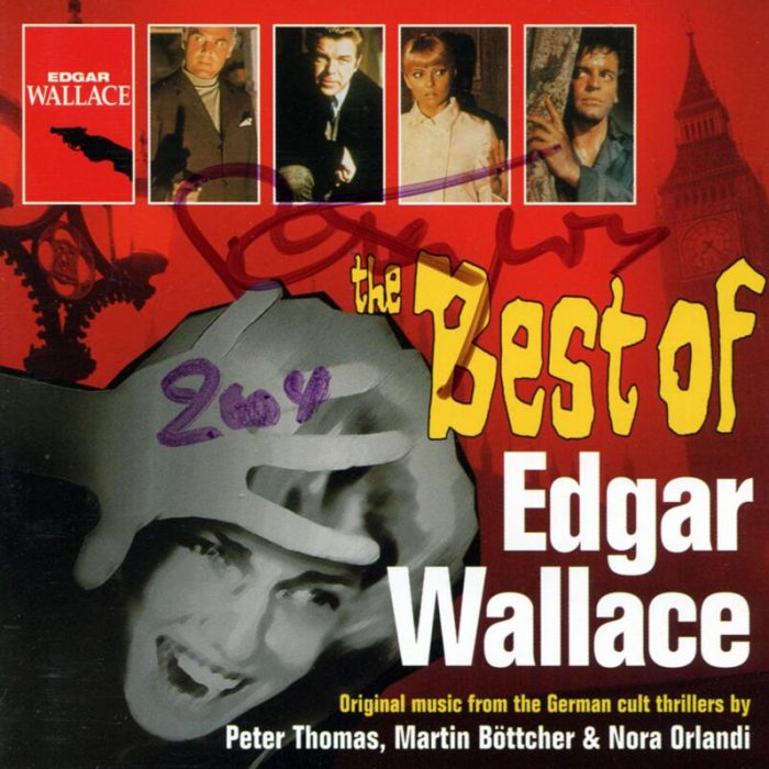 The Best Of Edgar Wallace (Compilation), Peter Thomas / Martin Böttcher / Nora Orlandi