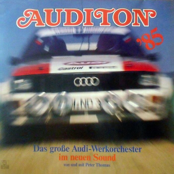 Auditon '85, Peter Thomas und das große Audi-Werkorchester